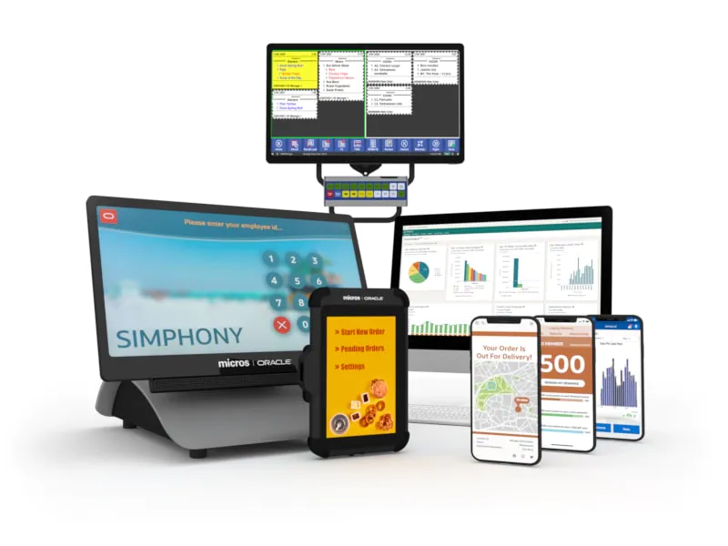 Oracle MICROS Symphony Point Of Sale System POS Pros 